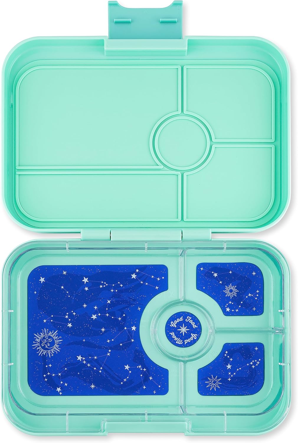 Yumbox Bento - Tapas - Bali Aqua avec plateau zodiac (4 compartiments)    - Yumbox - Boîte à repas -  - La Guilde Culinaire