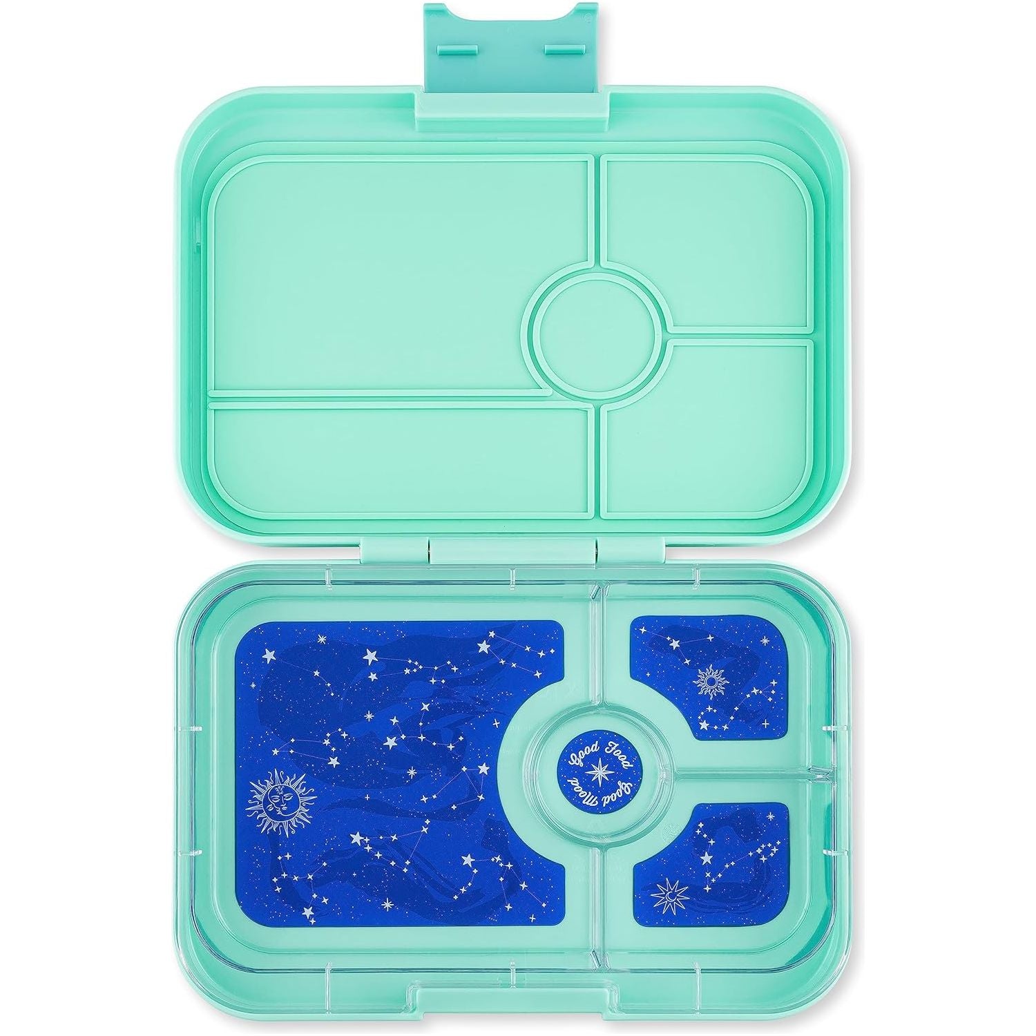 Yumbox Bento - Tapas - Bali Aqua avec plateau zodiac (4 compartiments)    - Yumbox - Boîte à repas -  - La Guilde Culinaire