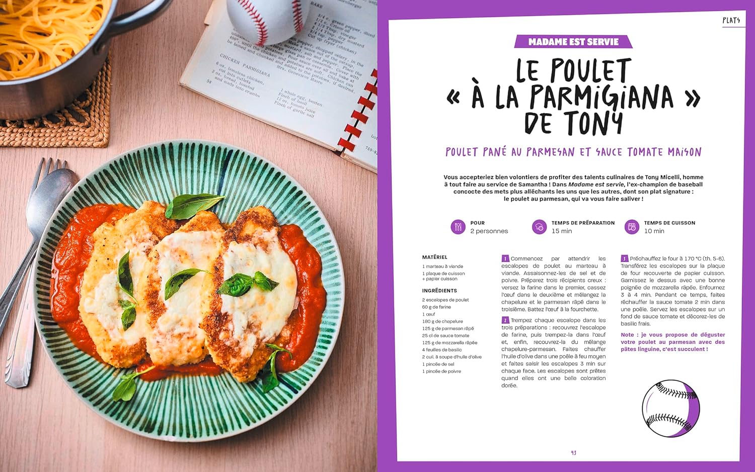 Les recettes de sitcoms    - Hachette Ed. - Livre de cuisine - 