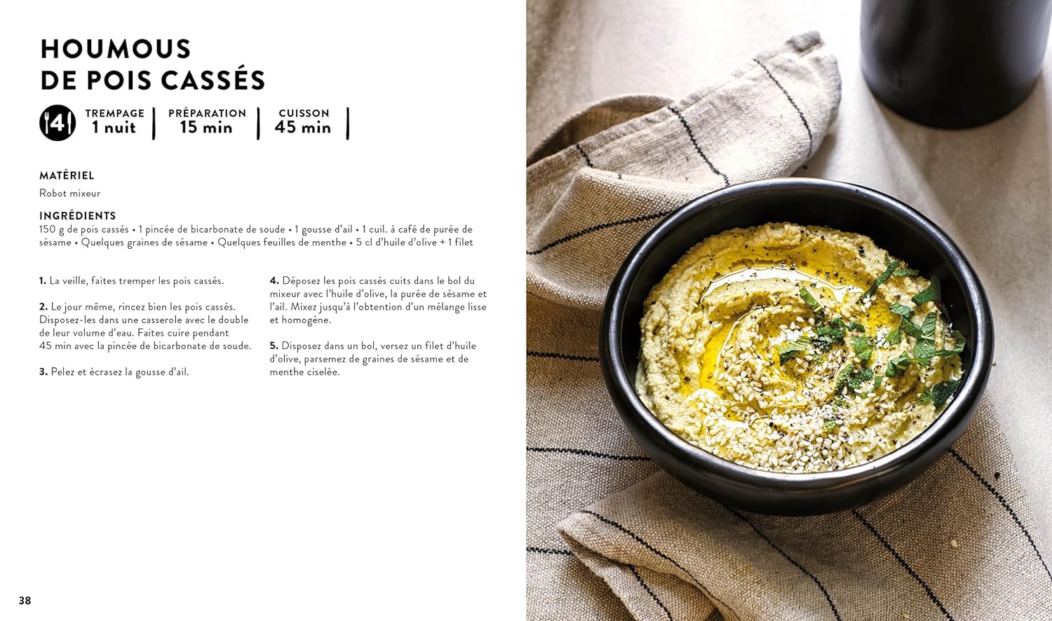 Houmous et Dips    - Hachette Ed. - Livre de cuisine - 