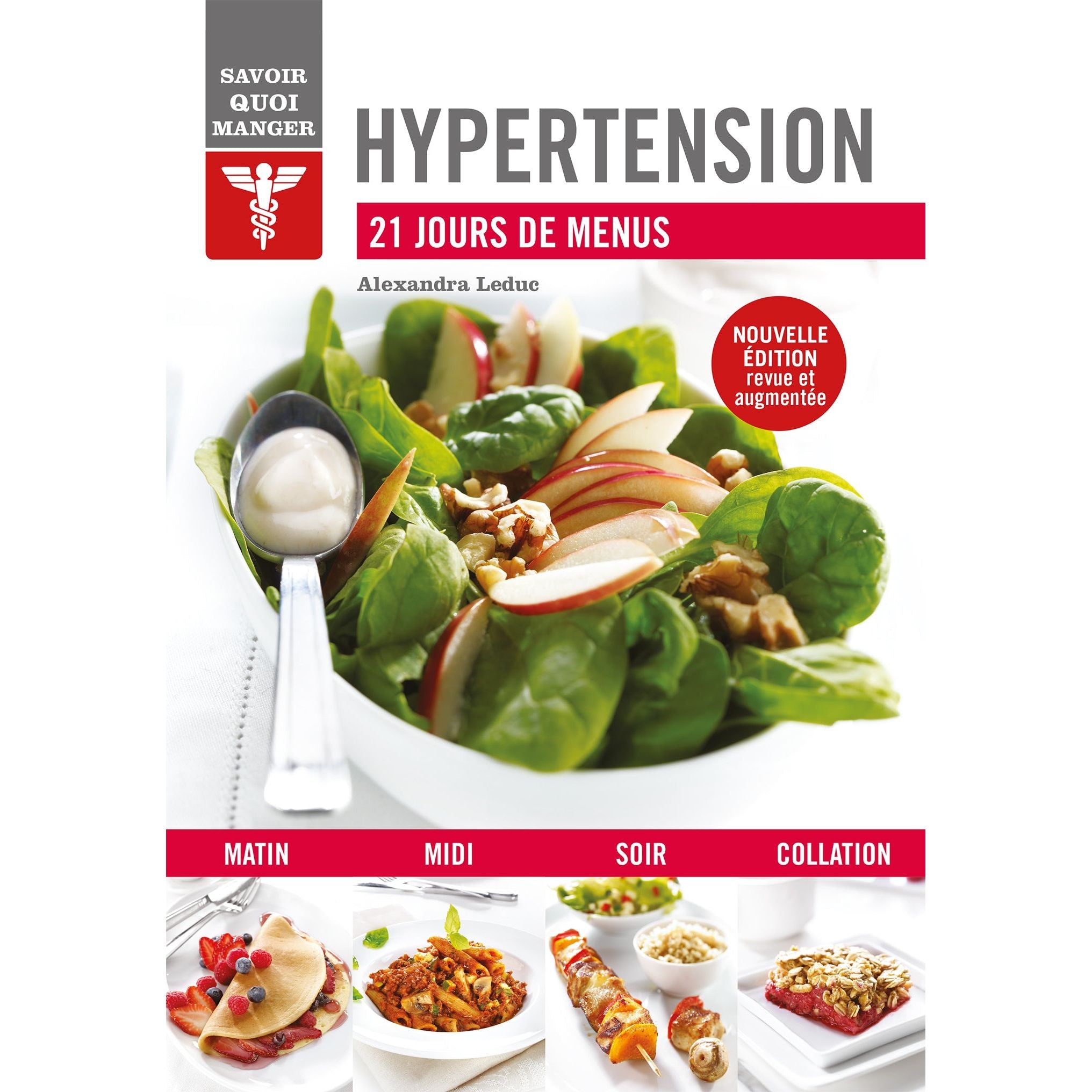 Savoir quoi manger - Hypertension    - Modus Vivendi Ed. - Livre de cuisine -  - La Guilde Culinaire