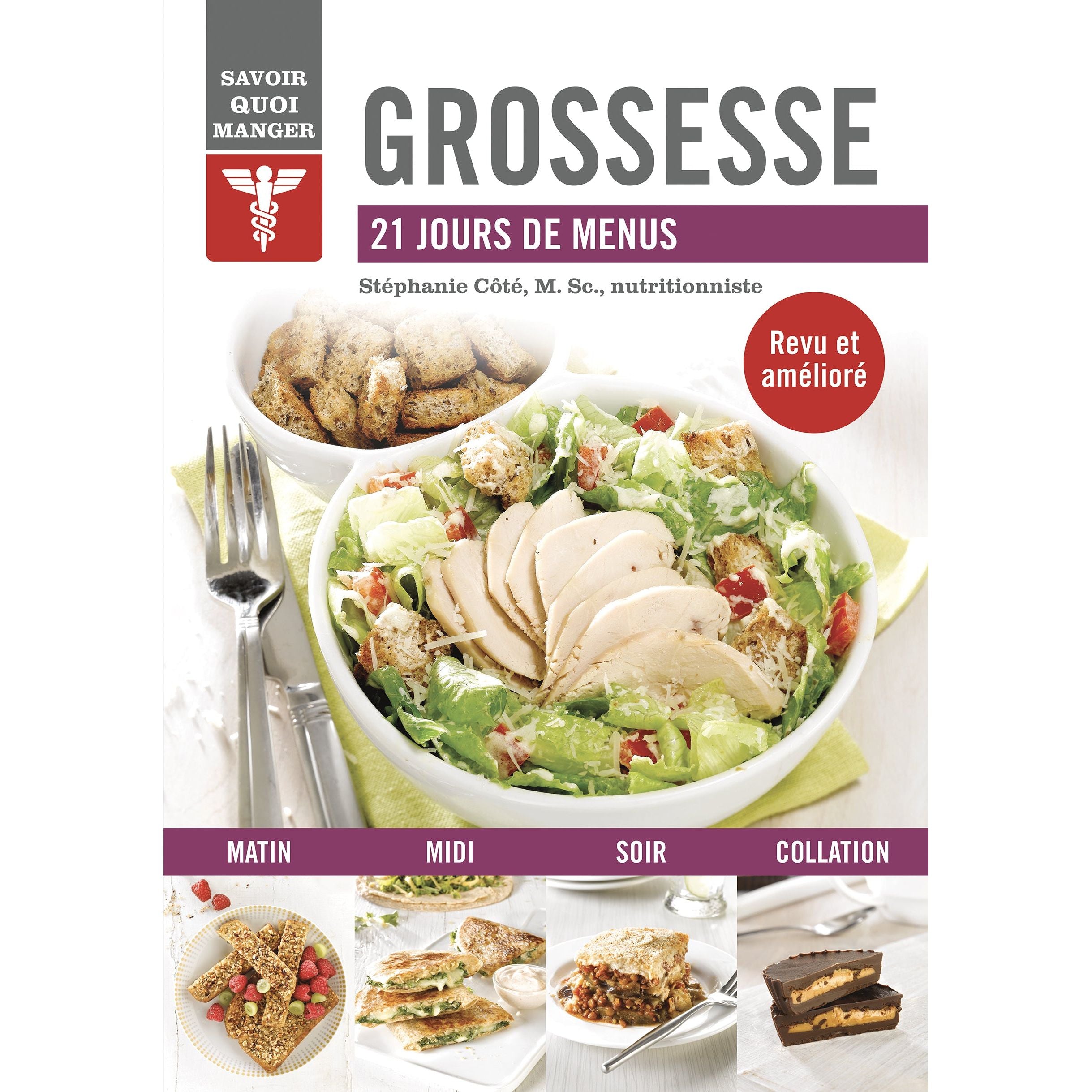 Savoir quoi manger - Grossesse    - Modus Vivendi Ed. - Livre de cuisine -  - La Guilde Culinaire