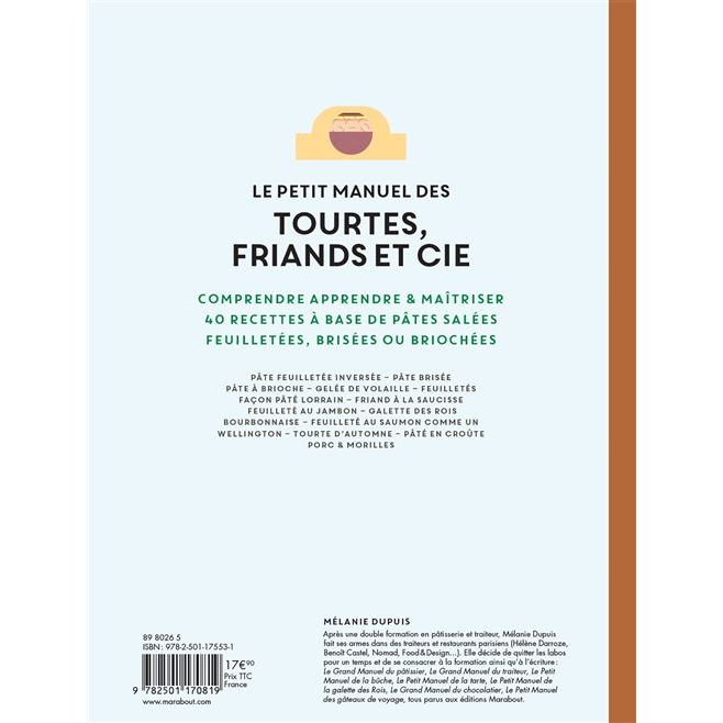 Le petit manuel des tourtes, friands et cie    - Marabout - Livre de cuisine -  - La Guilde Culinaire