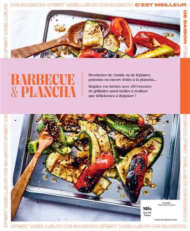 Recettes de saison - Barbecue & plancha    - Marabout - Livre de cuisine -  - La Guilde Culinaire