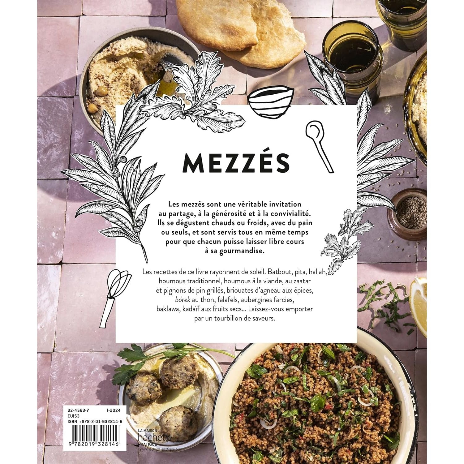 Mezzés    - Hachette Ed. - Livre de cuisine -  - La Guilde Culinaire