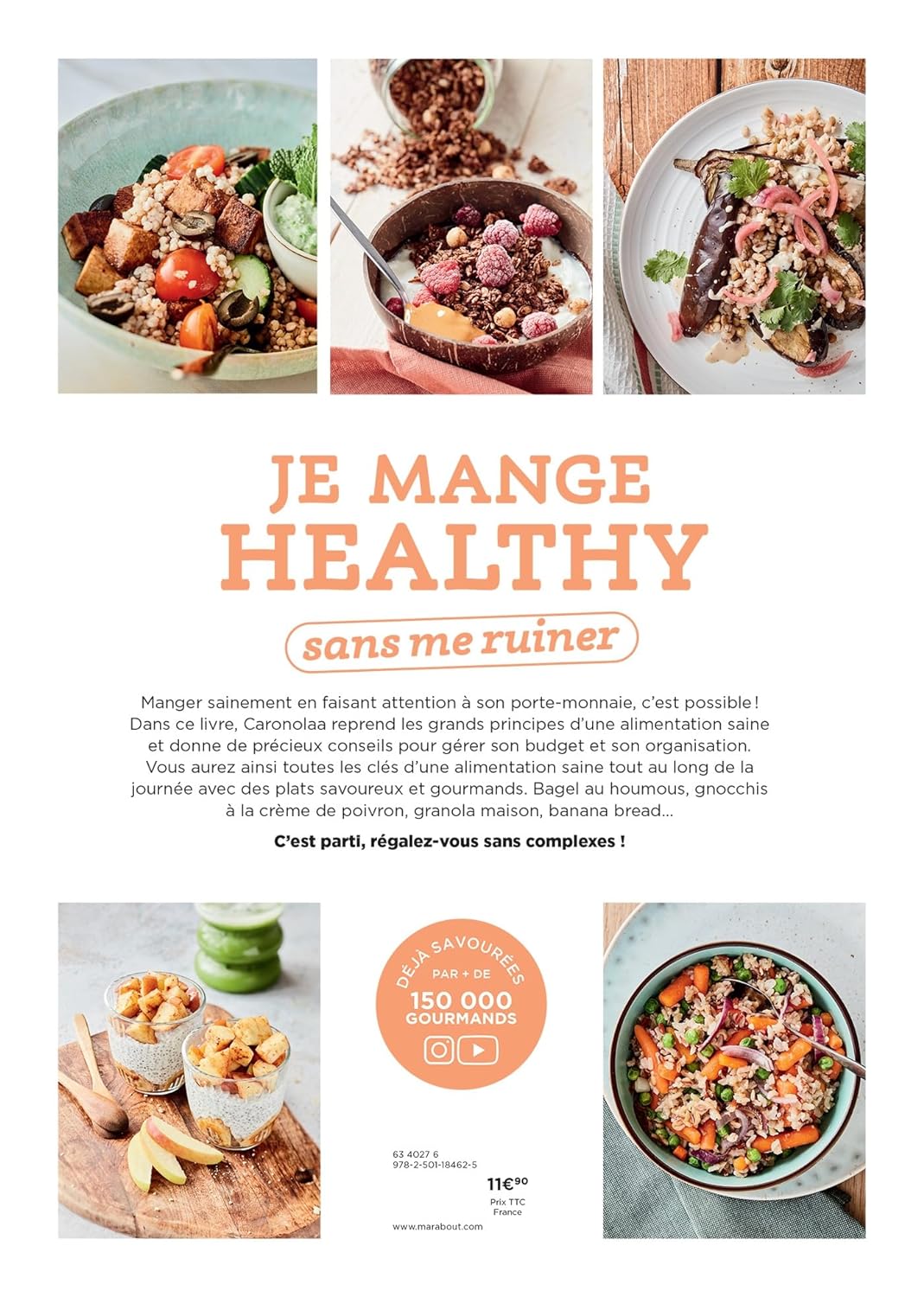 Je mange healthy sans me ruiner    - Marabout - Livre santé -  - La Guilde Culinaire