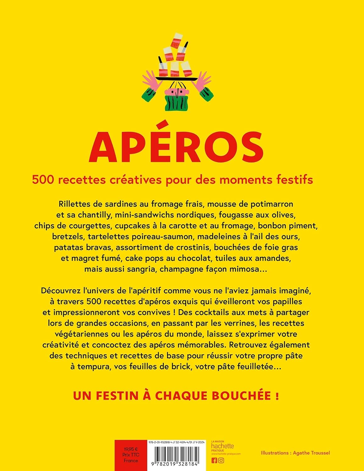 Apéros    - Hachette Ed. - Livre de cuisine -  - La Guilde Culinaire