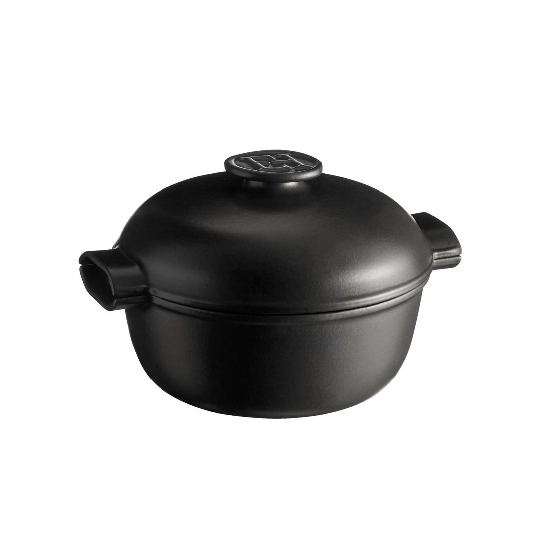 Grande Cocotte 'Delight' 4L - Emile Henry Ardoise   - Emile Henry - Cocotte - 91776640