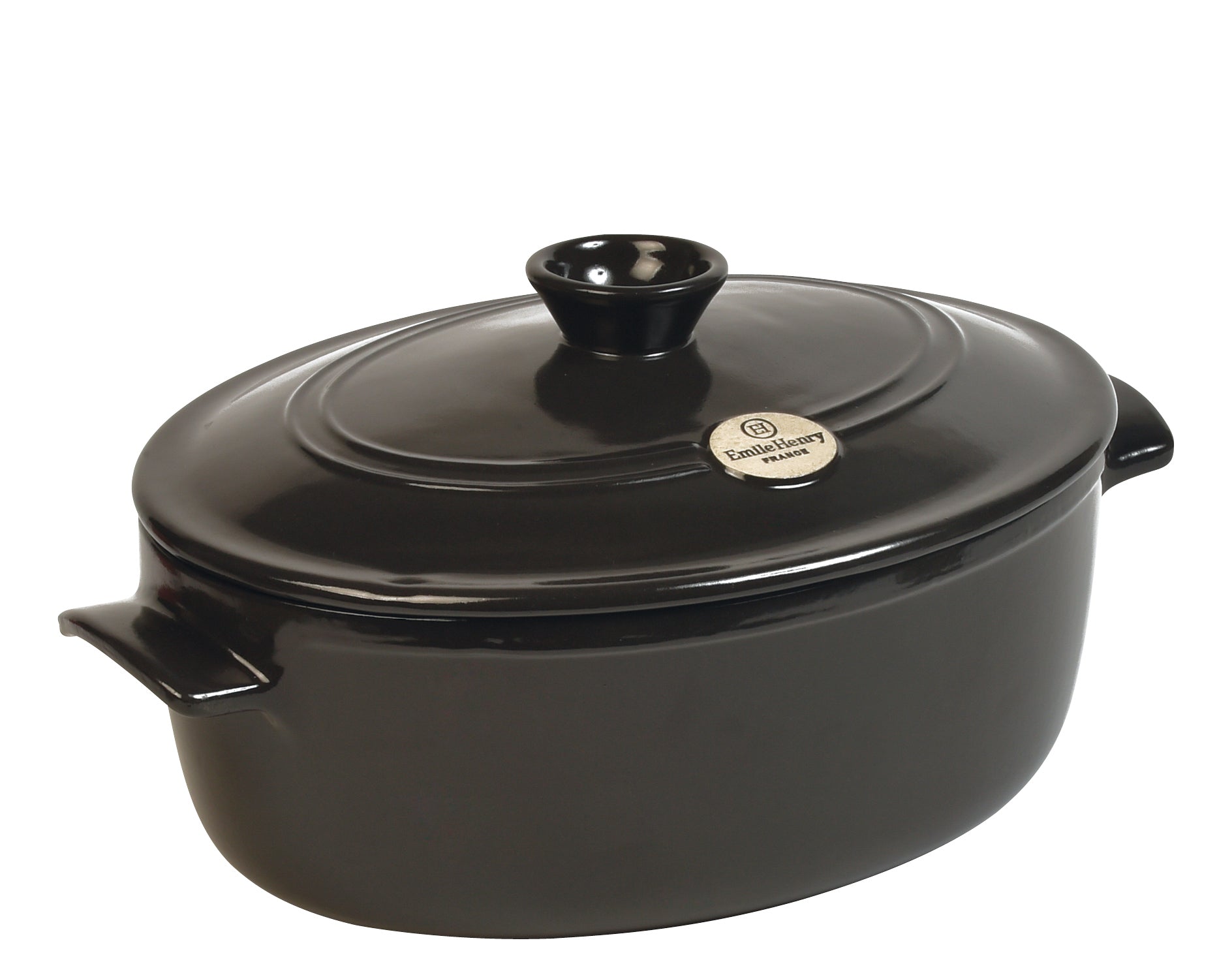 Grande Cocotte Ovale 6L - Emile Henry    - Emile Henry - Cocotte - 