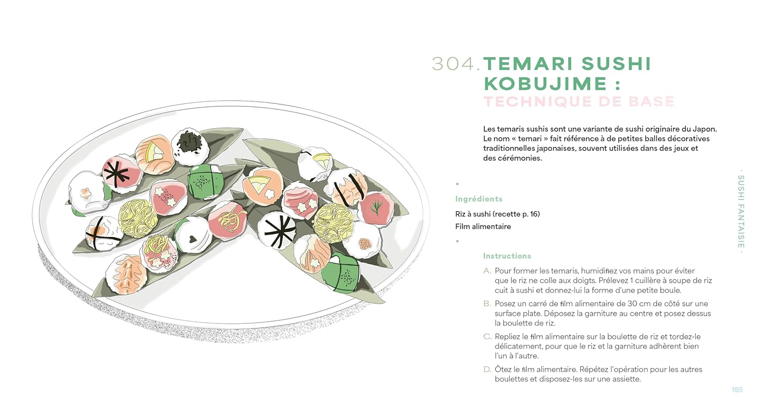 365 sushis & makis    - Hachette Ed. - Livre de cuisine - 