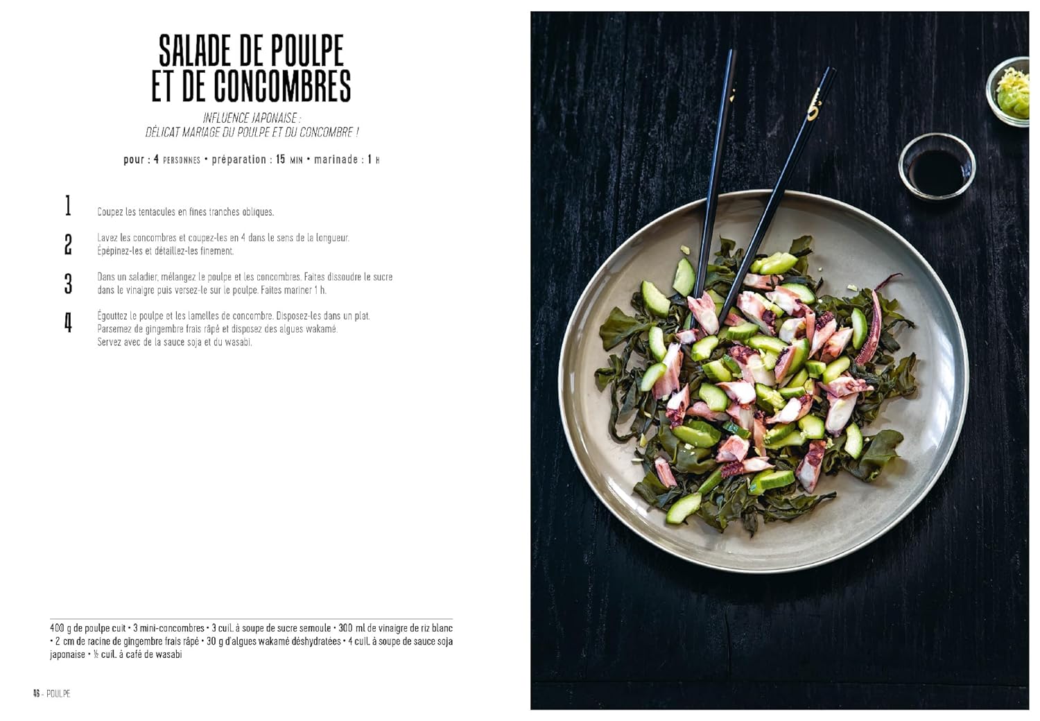 Poulpe [Nouvelle édition]    - Hachette Ed. - Livre de cuisine -  - La Guilde Culinaire