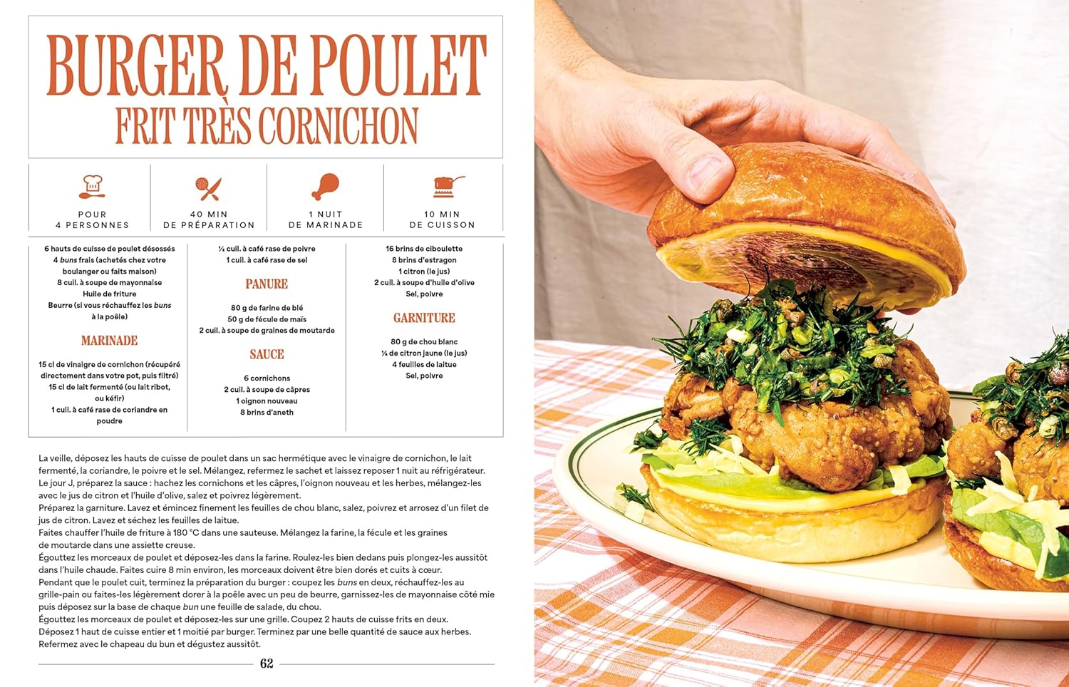 Passion poulet frit    - Hachette Ed. - Livre de cuisine - 