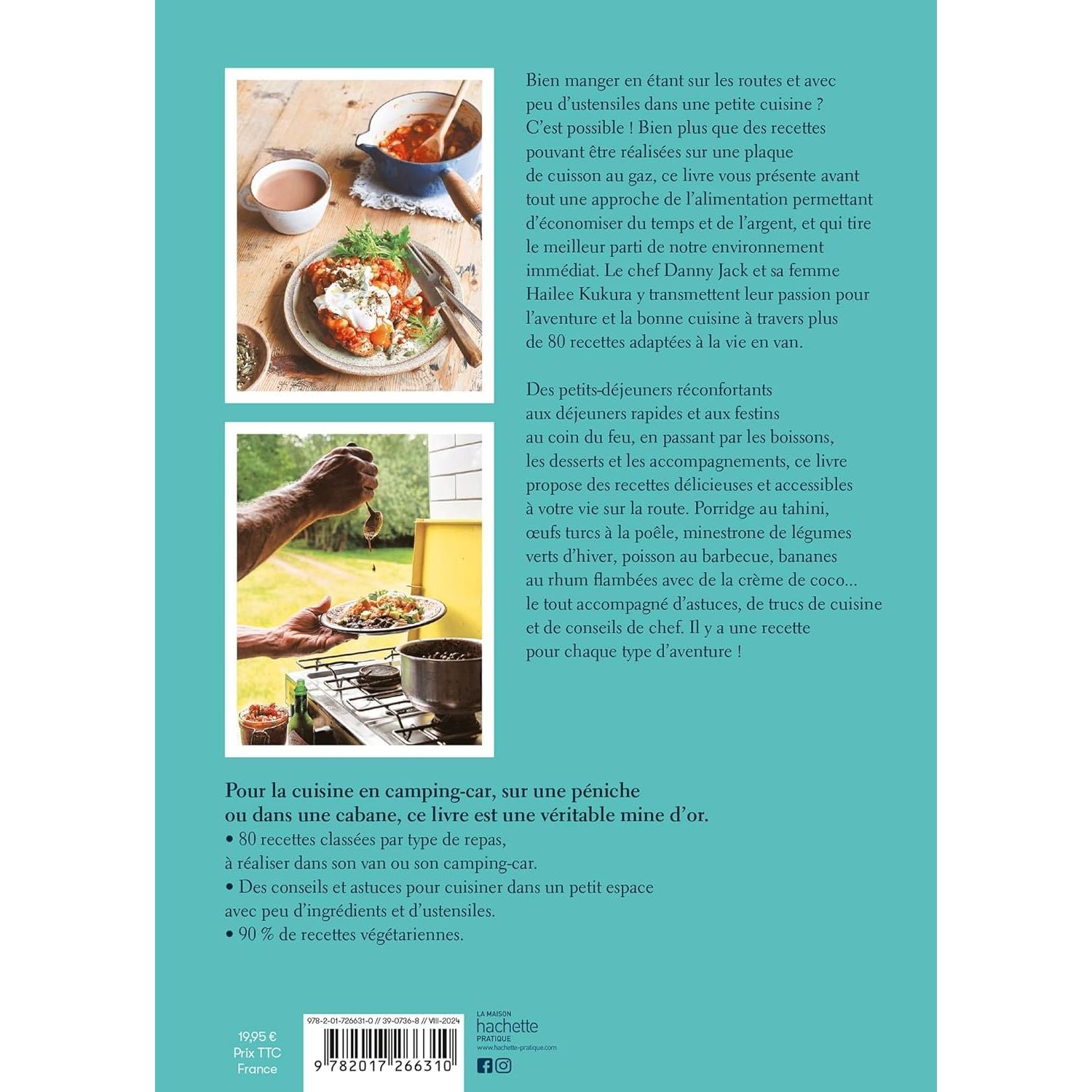 Cuisiner en van life    - Hachette Ed. - Livre de cuisine -  - La Guilde Culinaire