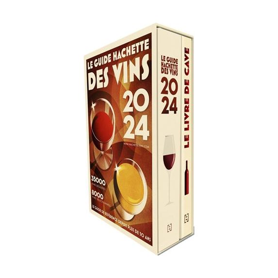 Coffret Guide Hachette des Vins 2024    - Hachette Ed. - Livre d'alcool et boisson -  - La Guilde Culinaire