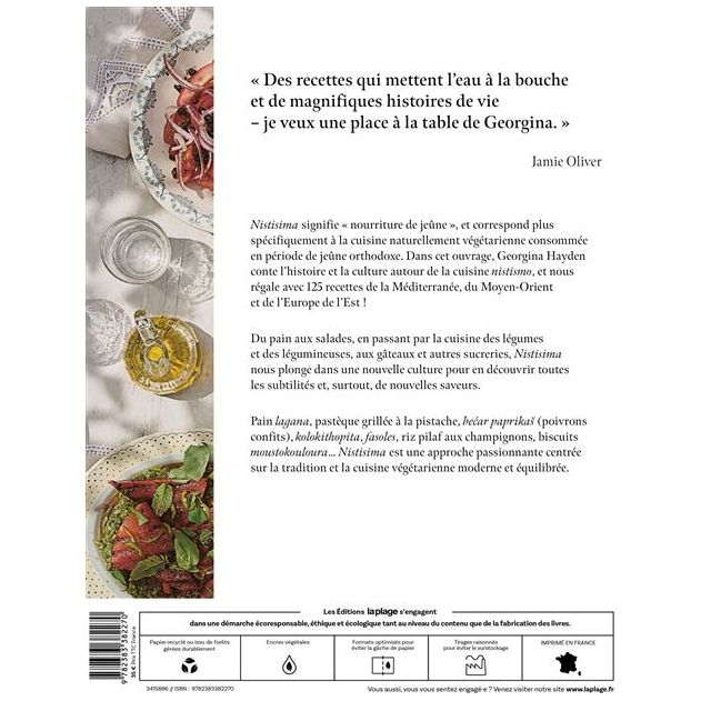 Nistisima    - La Plage Ed. - Livre de cuisine -  - La Guilde Culinaire