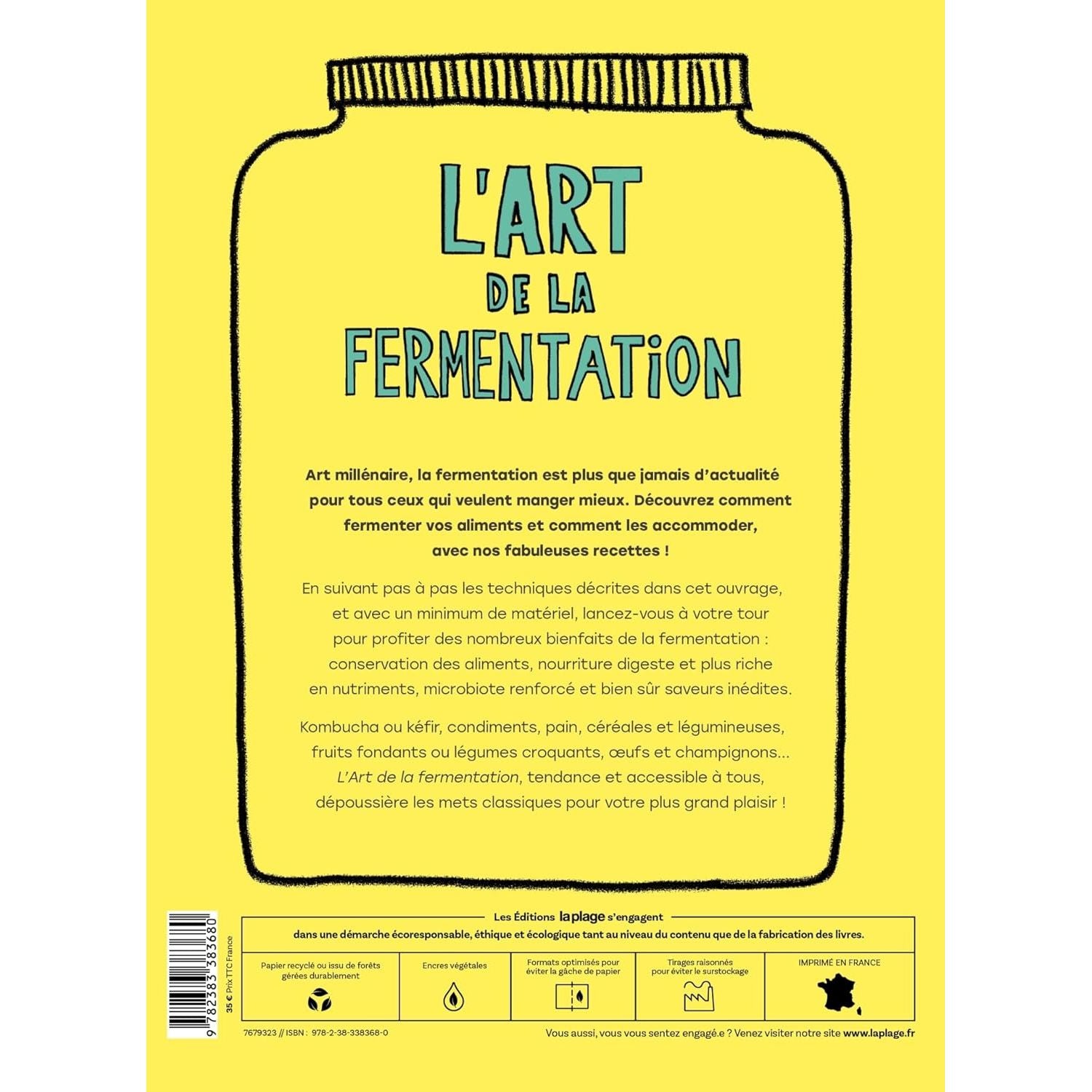 L'art de la fermentation : L'encyclopédie gourmande    - La Plage Ed. - Livre de cuisine -  - La Guilde Culinaire