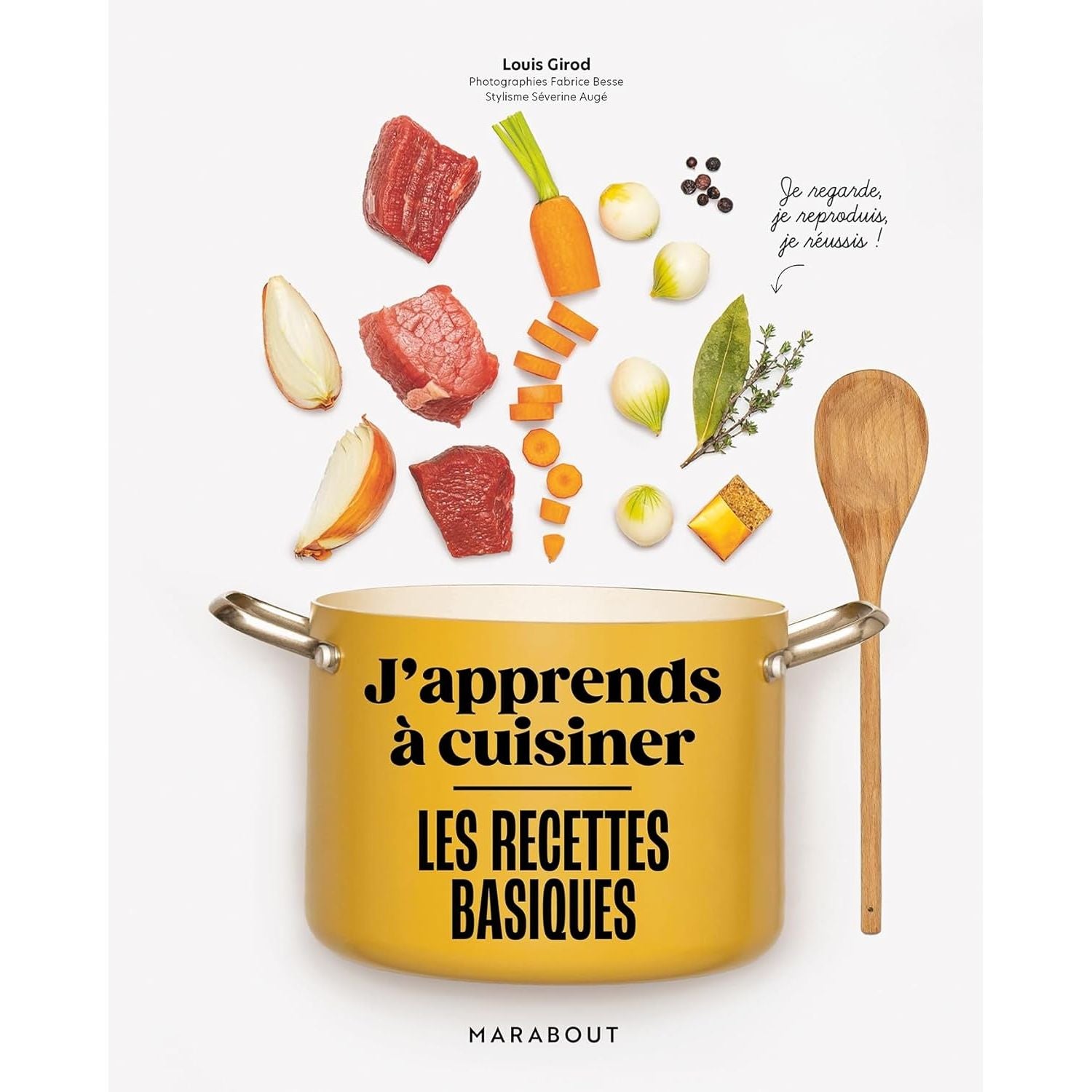 J'apprends à cuisiner - Les recettes basiques    - Marabout - Livre de cuisine -  - La Guilde Culinaire