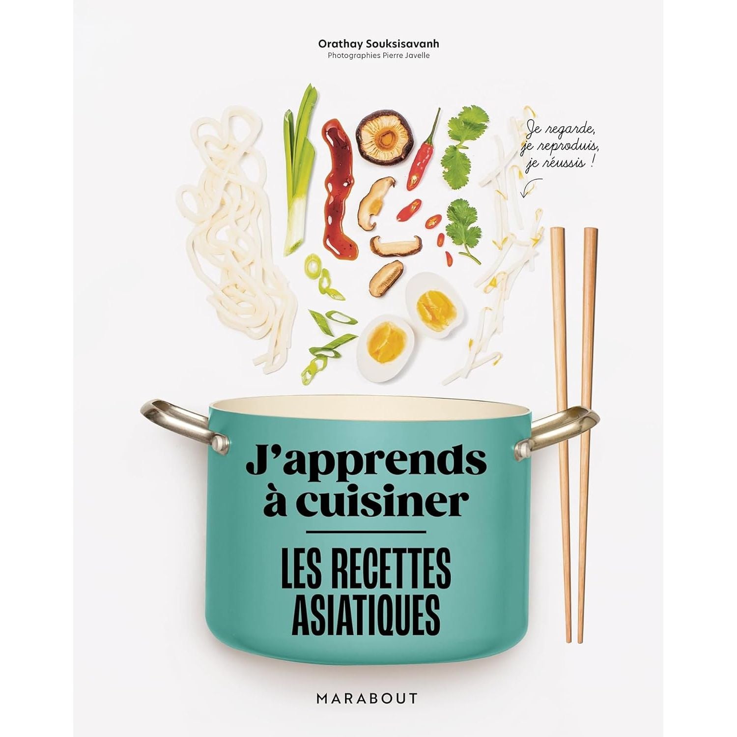 J'apprends à cuisiner - Les recettes asiatiques    - Marabout - Livre de cuisine -  - La Guilde Culinaire