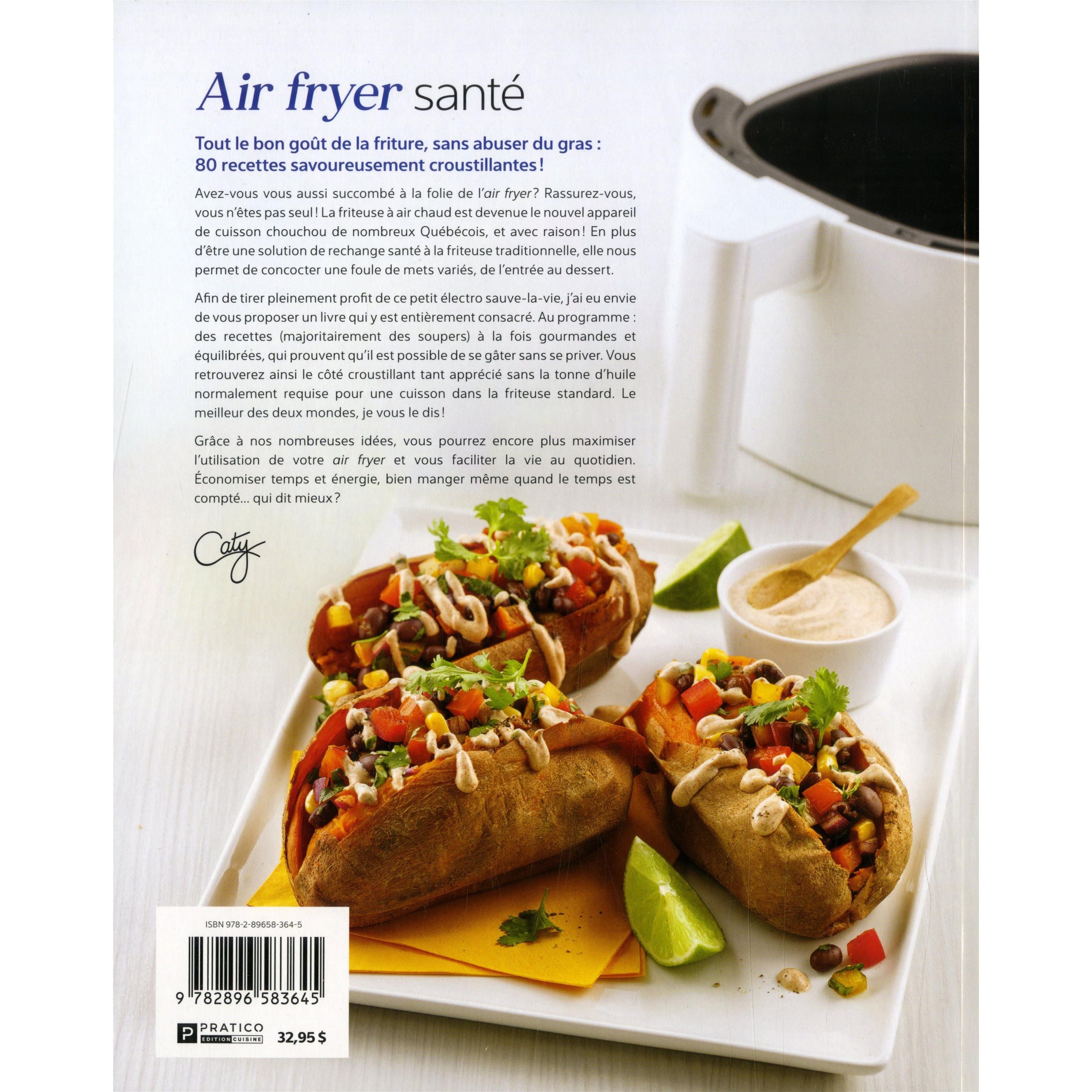 Air fryer santé avec Caty    - Pratico Ed. - Livre de cuisine -  - La Guilde Culinaire