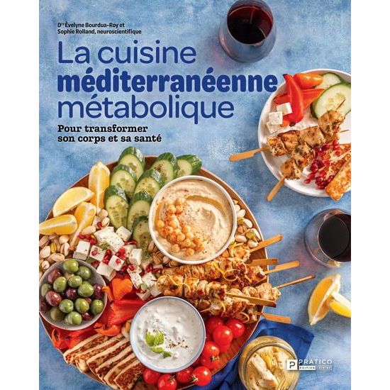 La cuisine méditerranéenne métabolique    - Pratico Ed. - Livre de cuisine -  - La Guilde Culinaire