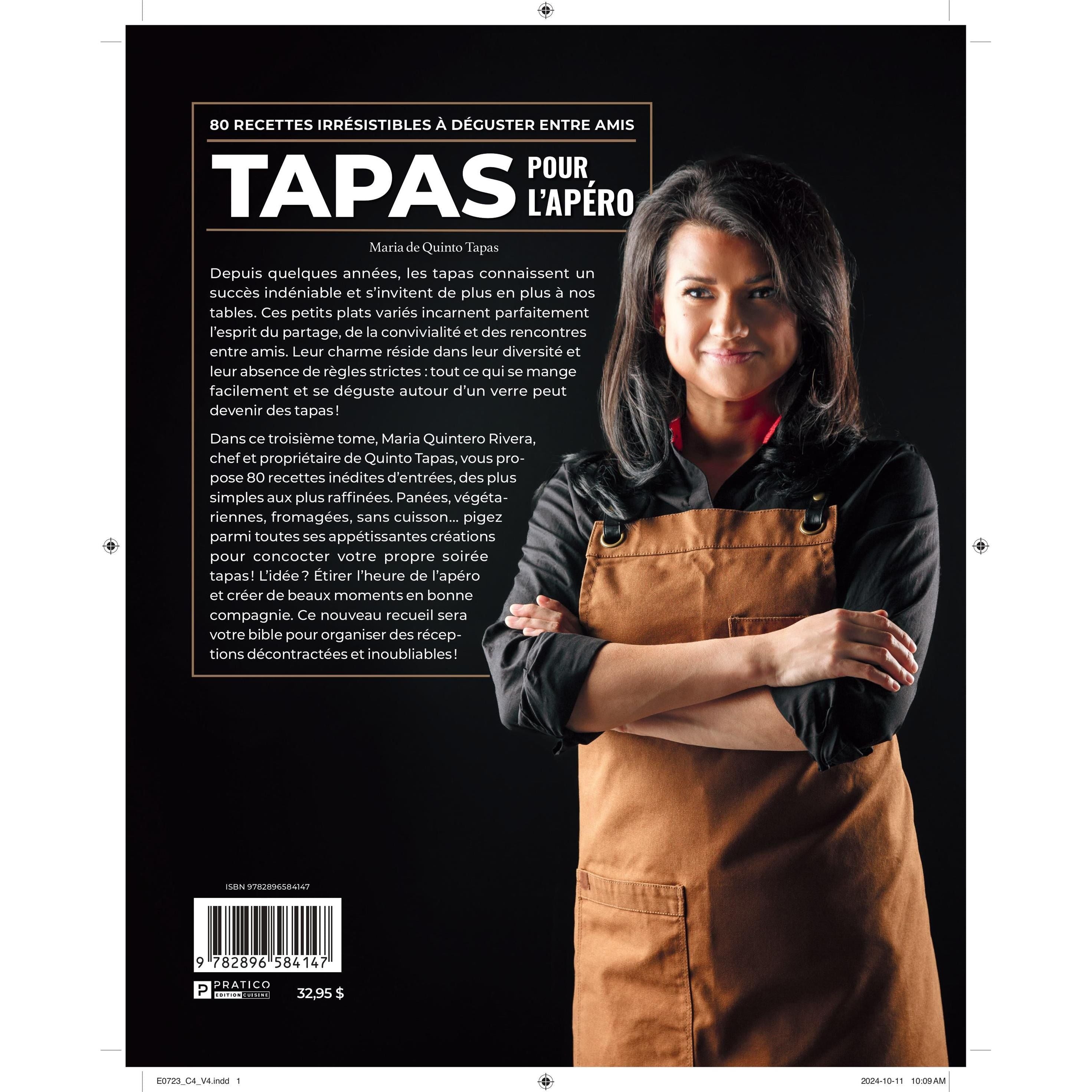 Tapas pour l'apéro - Pratico Ed. - Livre de cuisine - - La Guilde Culinaire