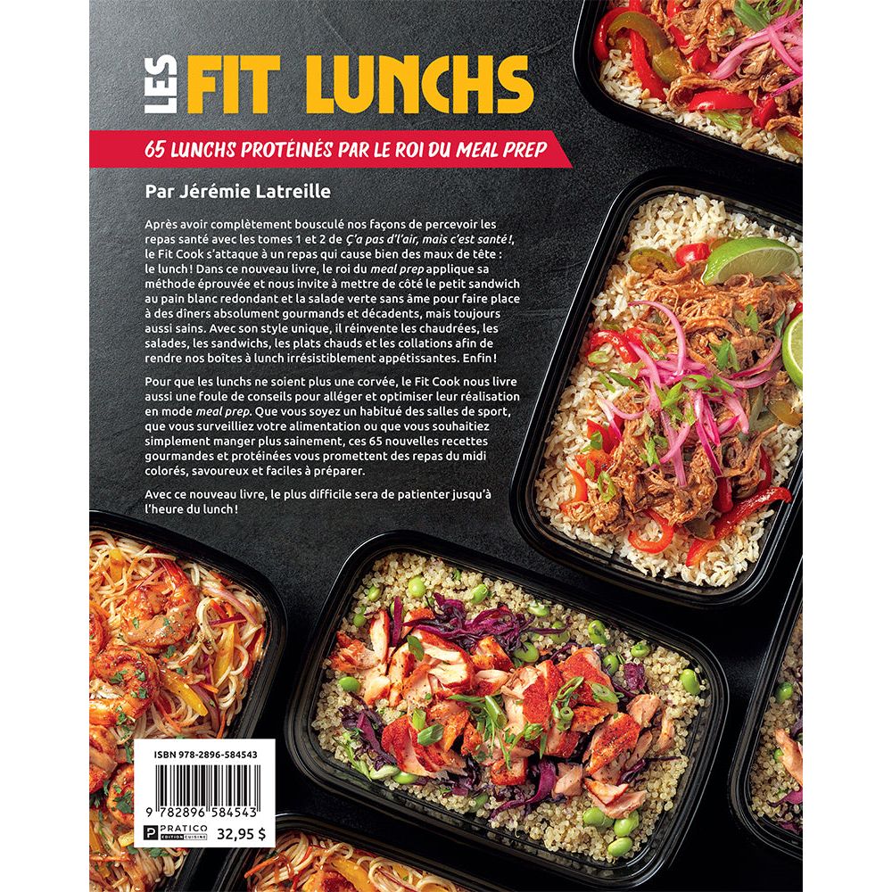 Les Fit lunchs    - Pratico Ed. - Livre de cuisine -  - La Guilde Culinaire