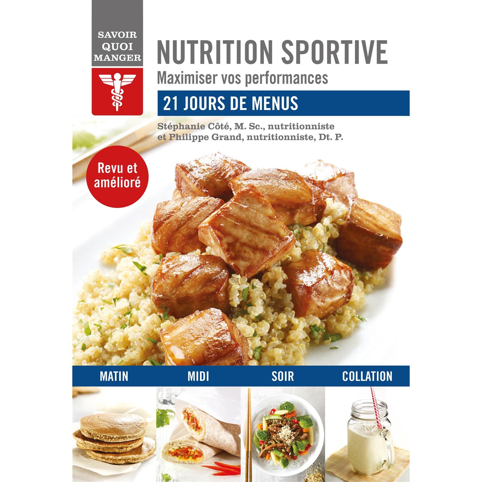 Savoir quoi manger – Nutrition sportive [Nouvelle édition]    - Modus Vivendi Ed. - Livre de cuisine -  - La Guilde Culinaire