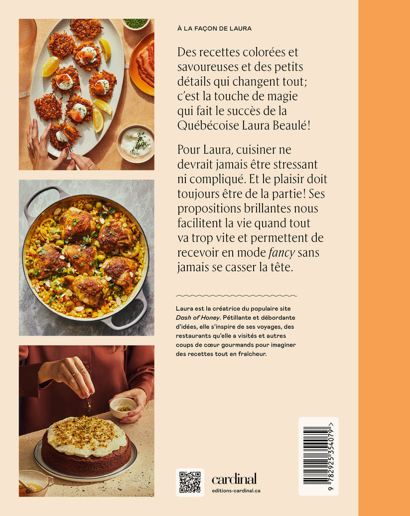 À la façon de Laura    - Cardinal Ed. - Livre de cuisine -  - La Guilde Culinaire