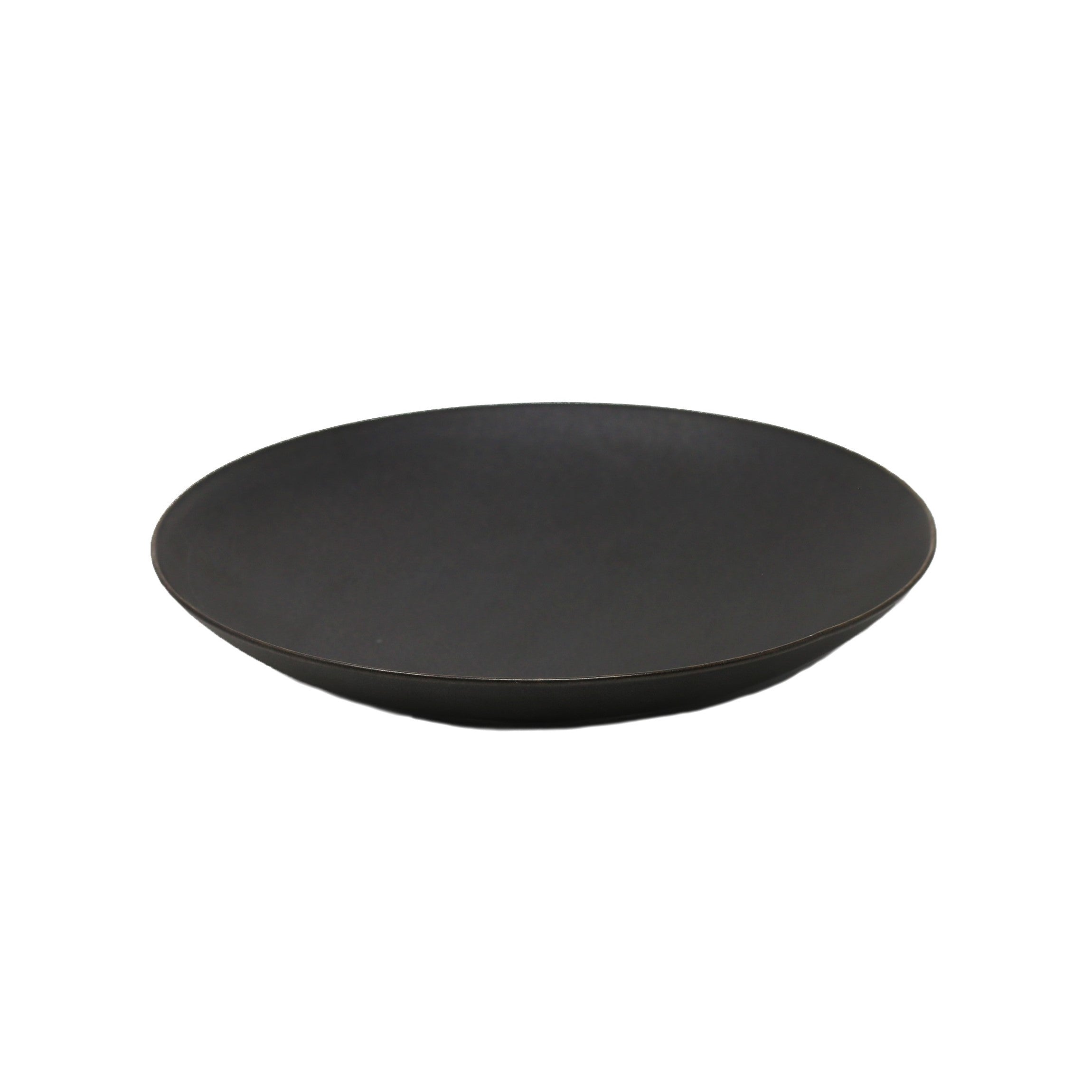 Assiette à soupe ronde forme coupe noire 9.8"    - Planet Tableware - Assiette -  - La Guilde Culinaire