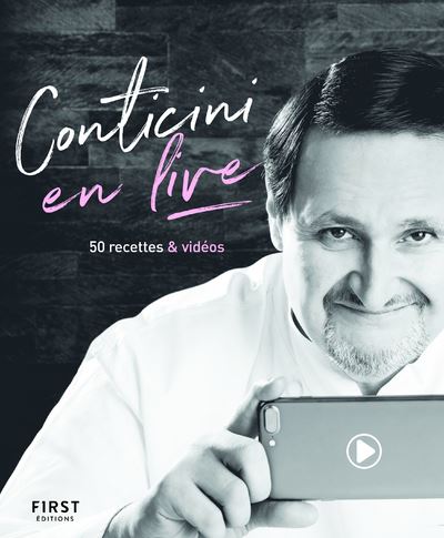 Conticini en live NE - 50 recettes & vidéos    - First Ed - Livre de cuisine -  - La Guilde Culinaire