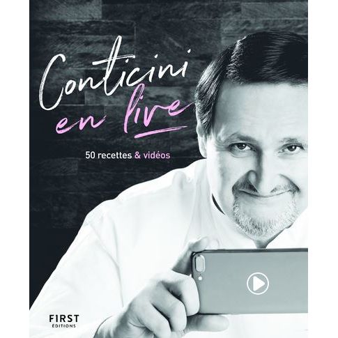 Conticini en live NE - 50 recettes & vidéos    - First Ed - Livre de cuisine -  - La Guilde Culinaire