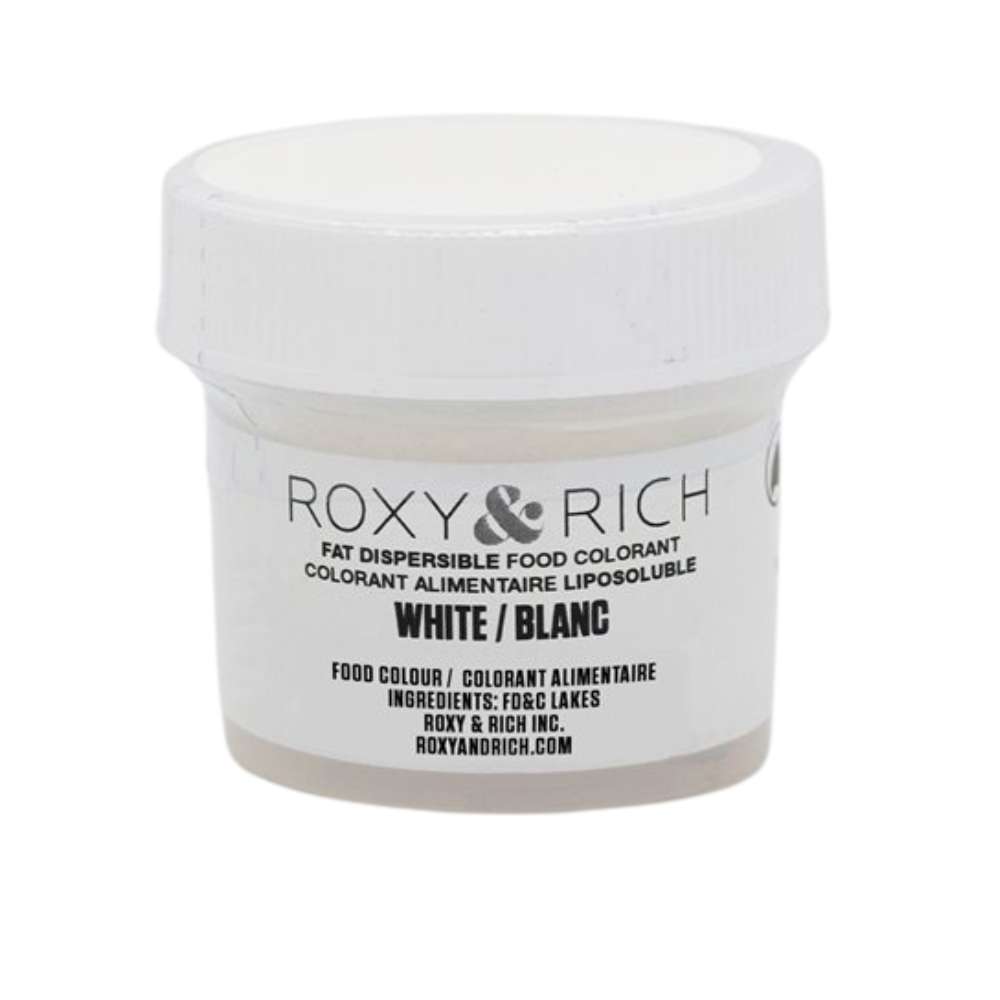 Colorant Alimentaire Liposoluble Blanc    - Roxy & Rich - Colorant alimentaire liposoluble -  - La Guilde Culinaire