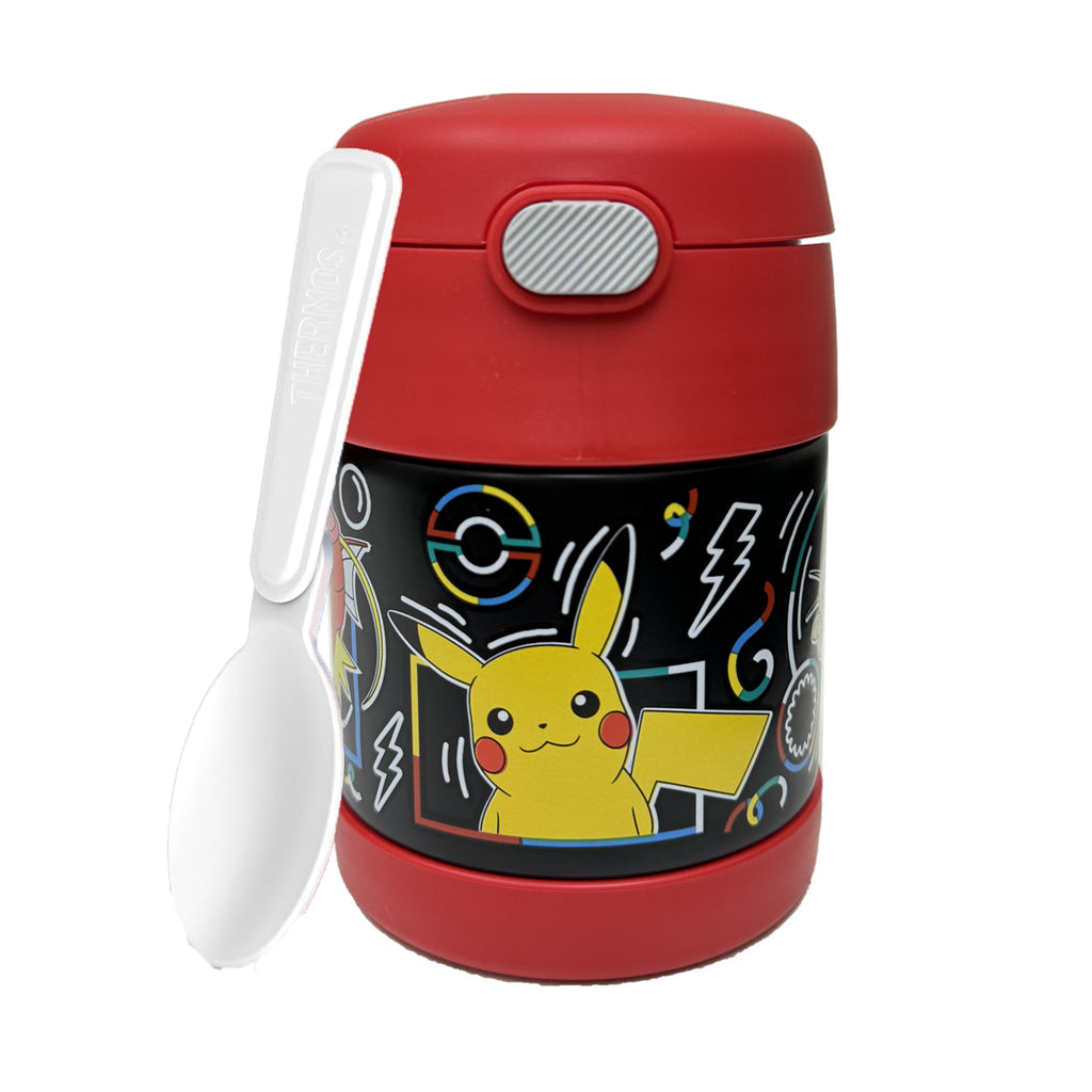 Contenant alimentaire Funtainer en acier inoxydable 10oz - Pokémon    - Thermos - Boîte à repas - 