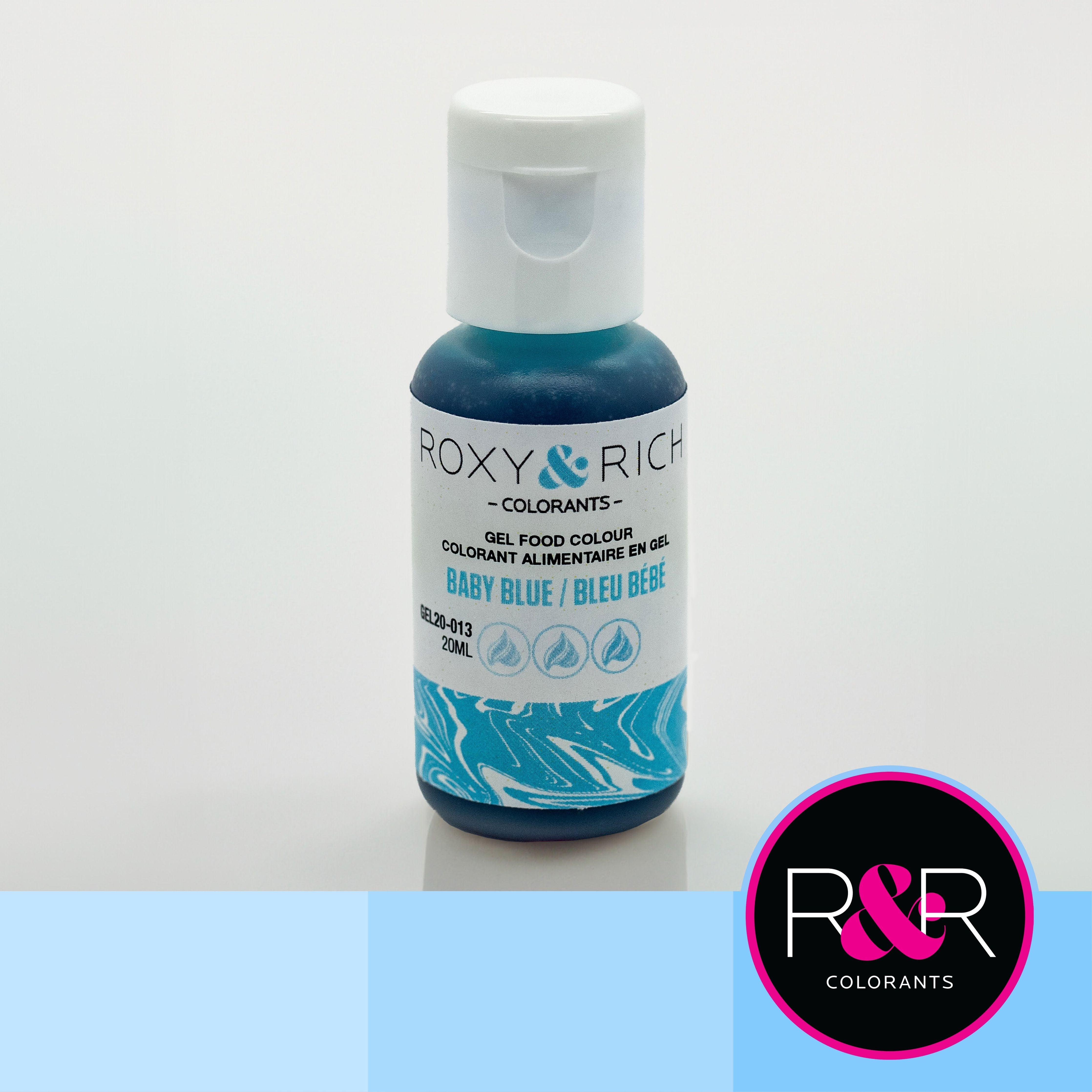 Gel colorant - Bleu Bébé (20ml)    - Roxy & Rich - Colorant alimentaire -  - La Guilde Culinaire