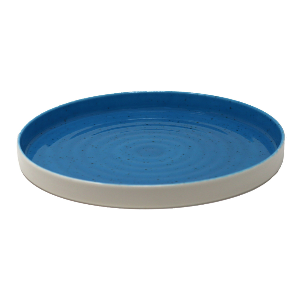 Assiette ronde forme coupe 10.8" Azure   - Planet Tableware - Assiette - CP10110 Azure - La Guilde Culinaire