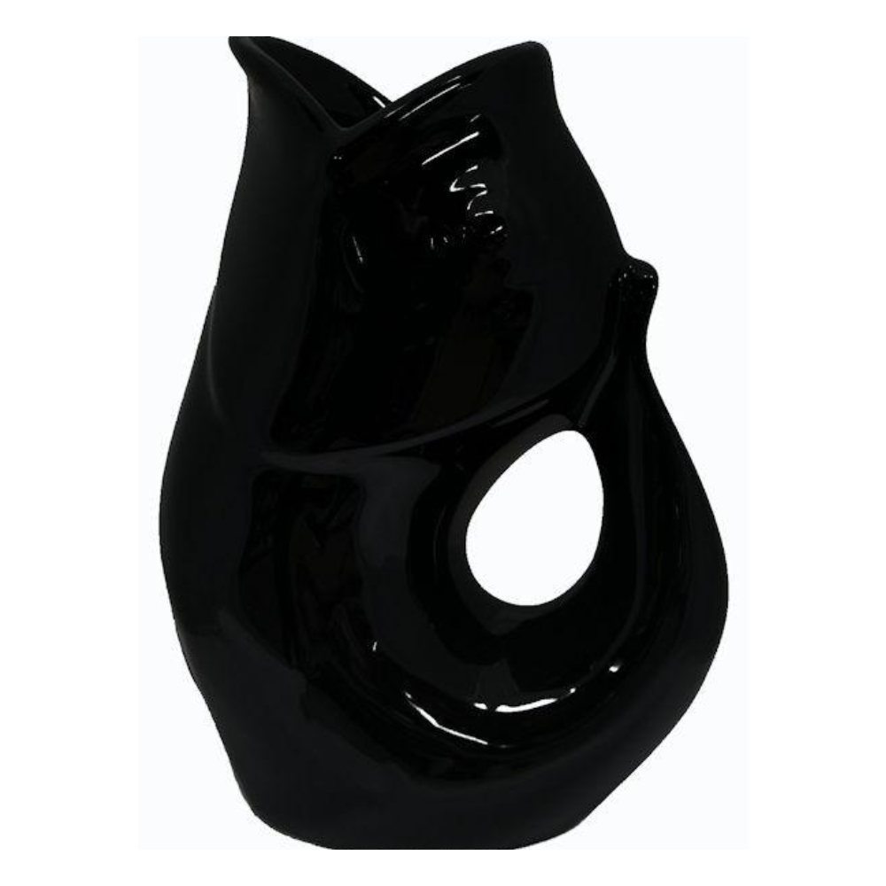 GurglePot - 88 ml (7 oz) - Le Pichet Qui Gargouille Noir   - GurglePot - Pichet et carafe - C6-GGP-BL06 - La Guilde Culinaire