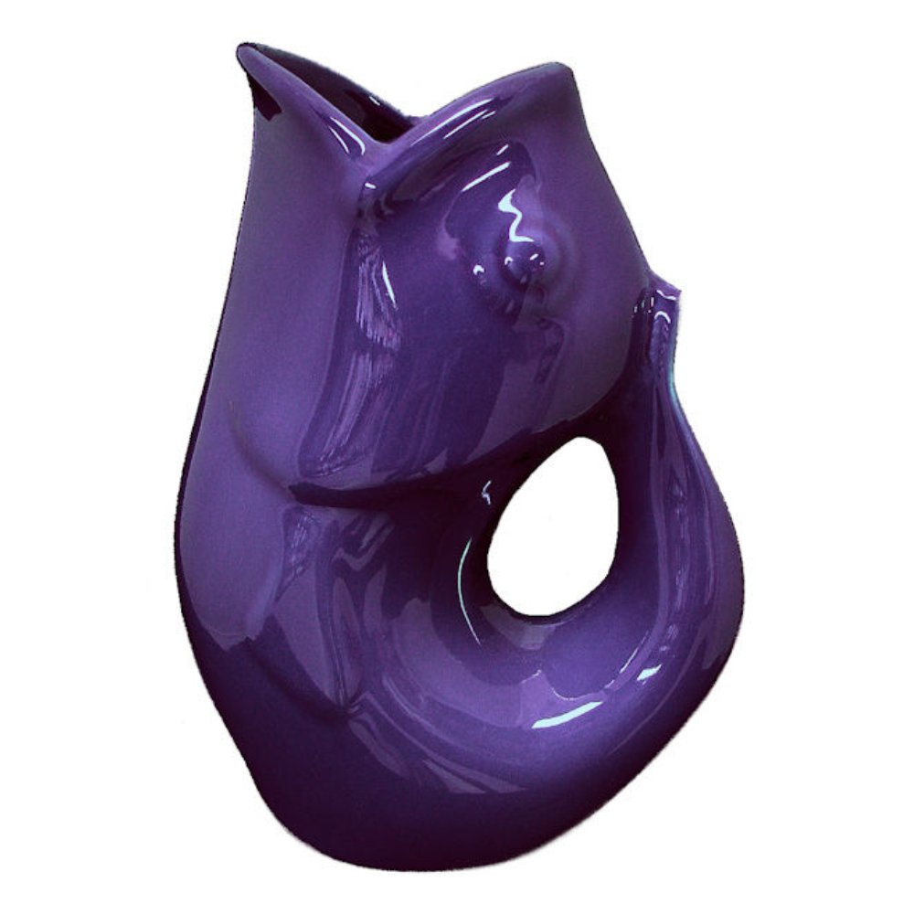 GurglePot - 88 ml (7 oz) - Le Pichet Qui Gargouille Indigo   - GurglePot - Pichet et carafe - C6-GGP- - La Guilde Culinaire