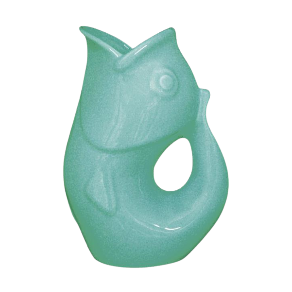 GurglePot - 88 ml (7 oz) - Le Pichet Qui Gargouille Bleu Aqua   - GurglePot - Pichet et carafe - C6-GGP- - La Guilde Culinaire