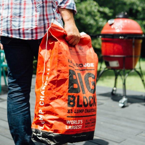 Charbon de bois en morceaux Big Block XL - Kamado Joe    - Kamado Joe - Charbon de bois -  - La Guilde Culinaire