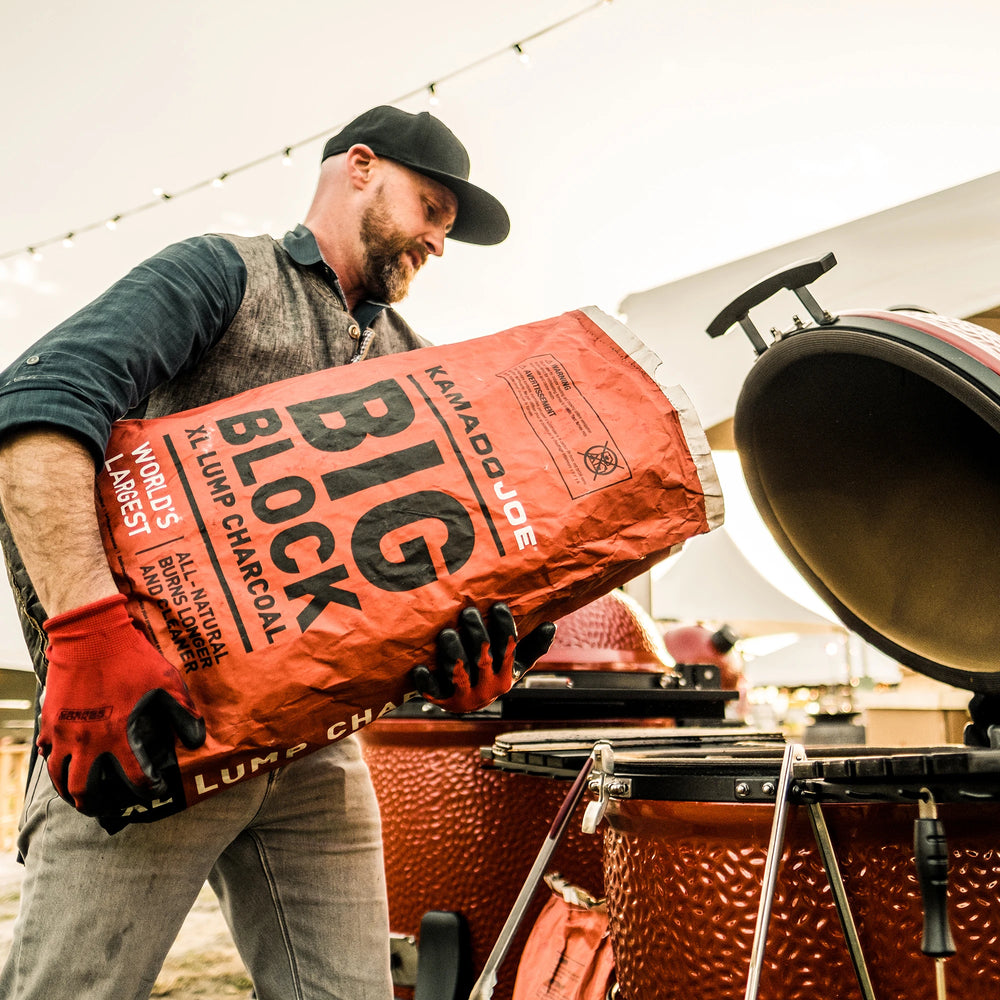 Charbon de bois en morceaux Big Block XL - Kamado Joe    - Kamado Joe - Charbon de bois -  - La Guilde Culinaire