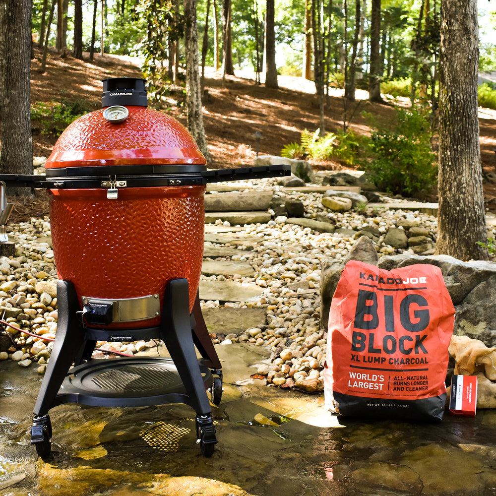 Charbon de bois en morceaux Big Block XL - Kamado Joe    - Kamado Joe - Charbon de bois -  - La Guilde Culinaire