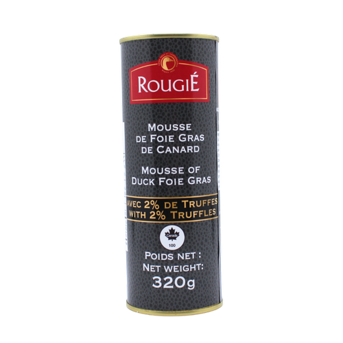 Mousse de foie gras de canard truffé 2% - 320gr    - Rougié - Foie gras - 