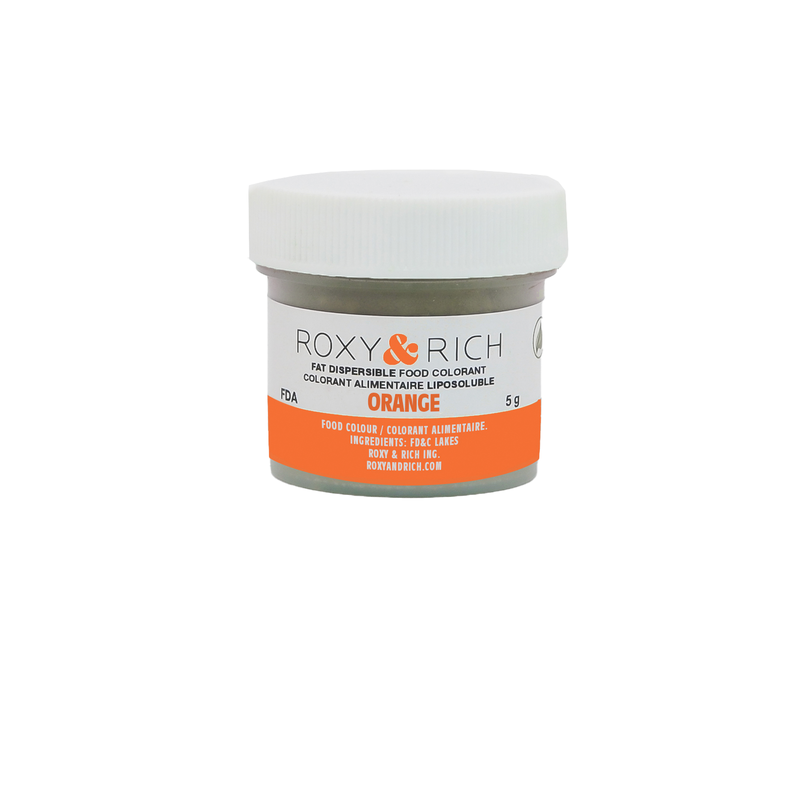 Colorant Alimentaire Liposoluble Orange 5gr - Roxy & Rich - Colorant alimentaire liposoluble - P5-B02 - La Guilde Culinaire