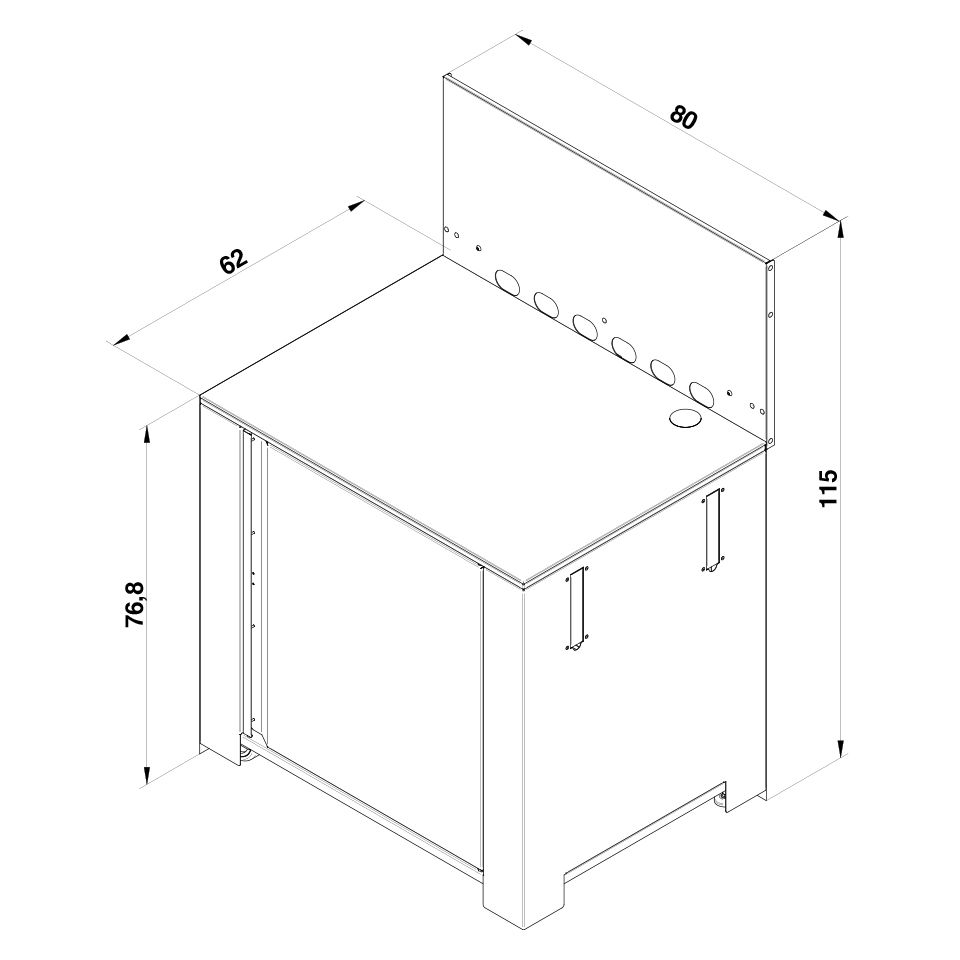 Modulo plancha    - ENO - Module de cuisine extérieur -  - La Guilde Culinaire