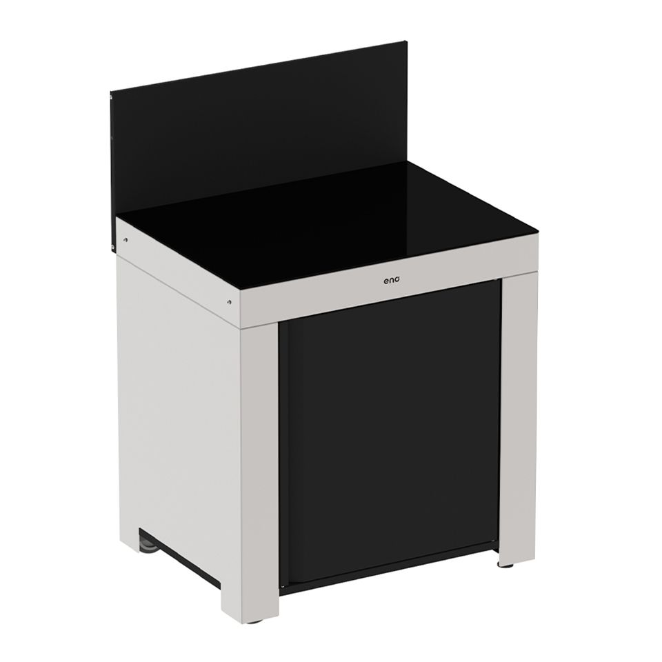 Modulo standard Noir et Inox   - ENO - Module de cuisine extérieur - PMOD8501 - La Guilde Culinaire