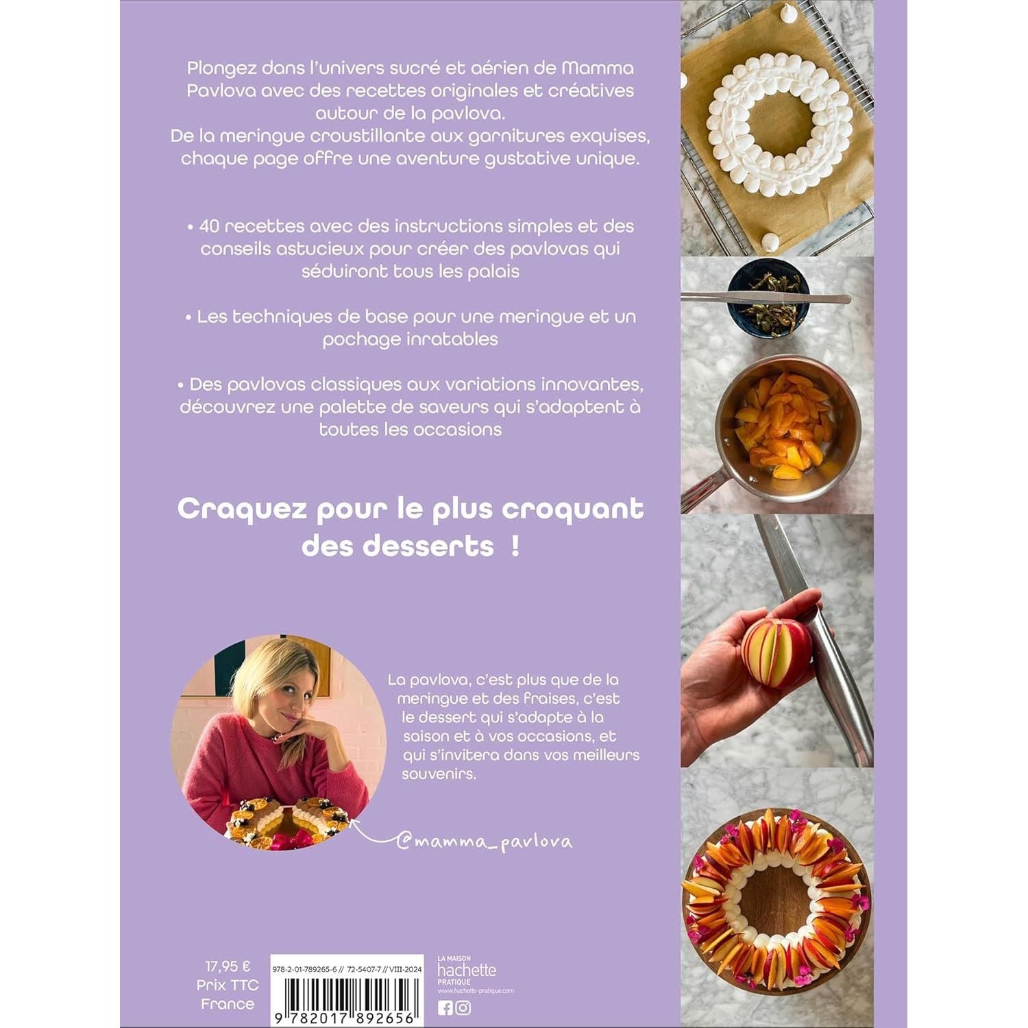 Pavlovas : 40 recettes croquantes et leurs techniques infaillibles    - Hachette Ed. - Livre de cuisine -  - La Guilde Culinaire