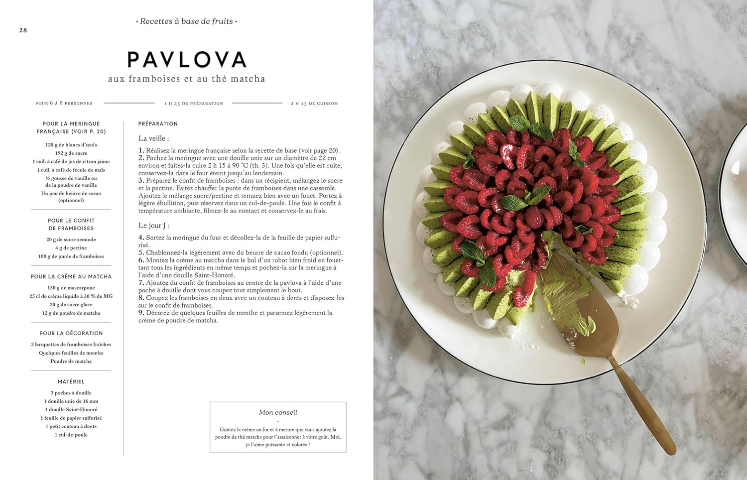 Pavlovas : 40 recettes croquantes et leurs techniques infaillibles    - Hachette Ed. - Livre de cuisine -  - La Guilde Culinaire