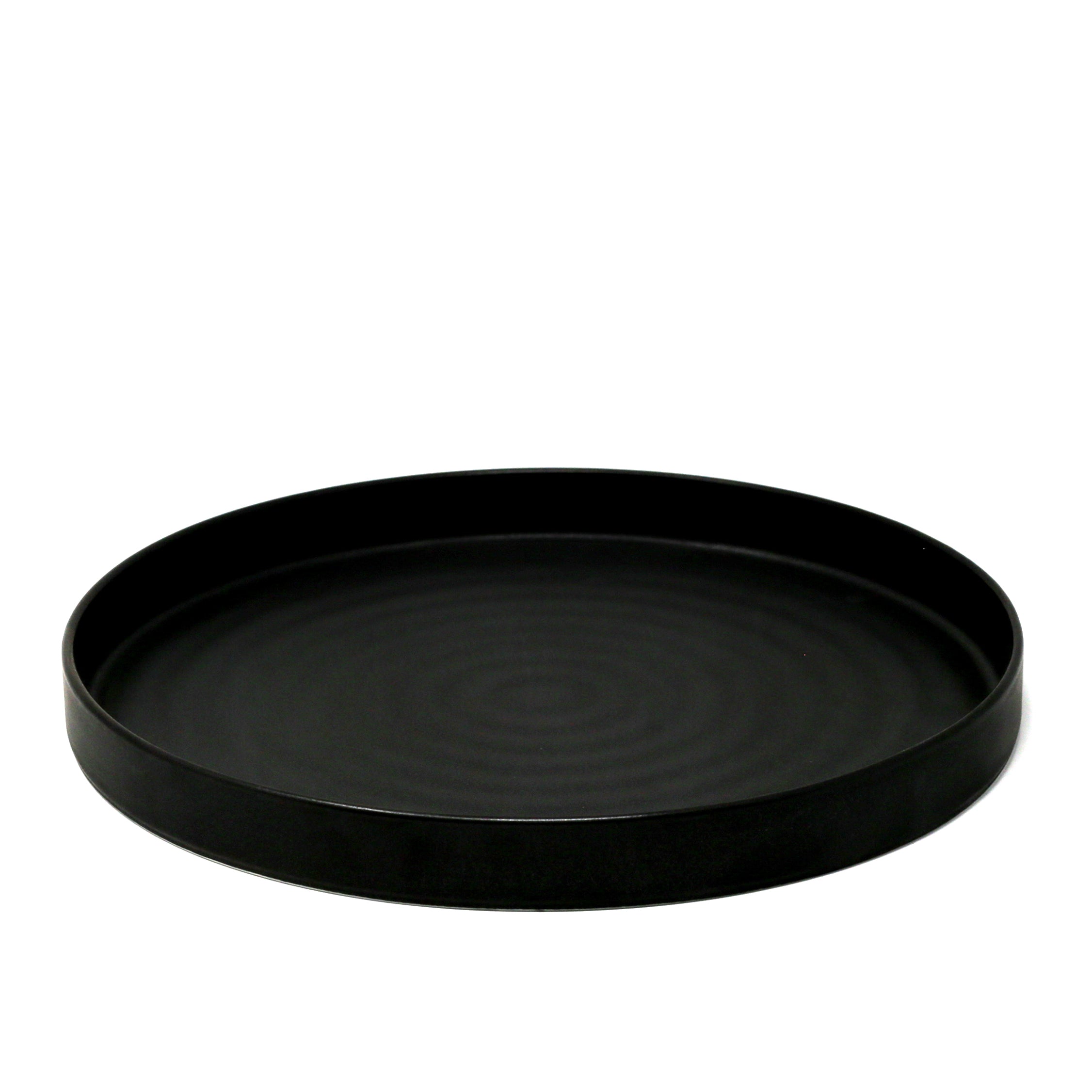 Assiette Silo 11" - Planet Tableware Noir   - Planet Tableware - Assiette - SI-28 BK - La Guilde Culinaire