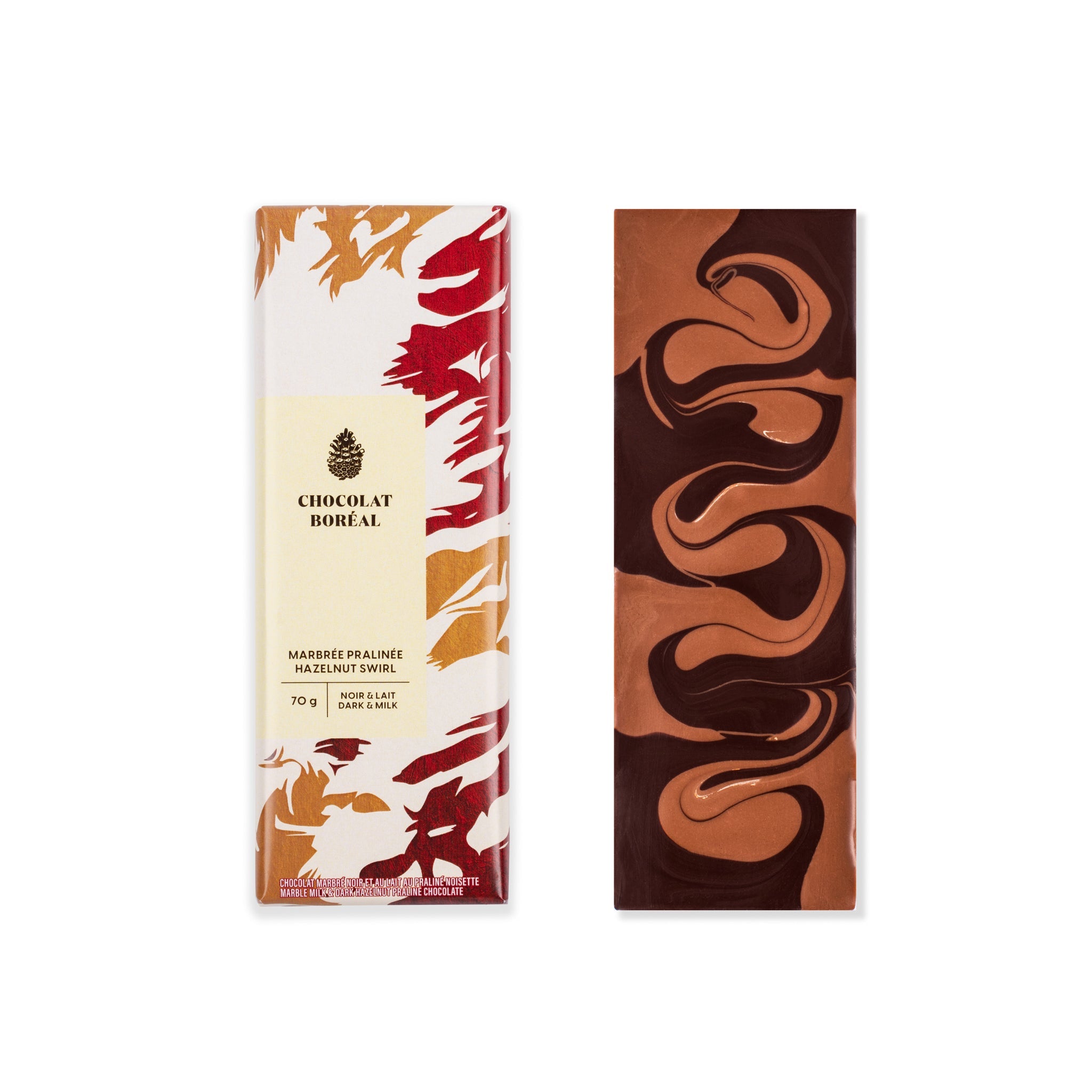 Gourmet - Hazelnut Swirl - Chocolat Boréal - La Guilde Culinaire