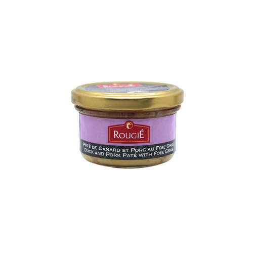 Pâté de canard et Porc au Foie Gras    - Rougié - Pâté - 